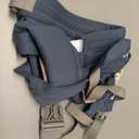Ergobaby Embrace Baby Carrier Newborn to Toddler - Breathable Baby Carriers for Summer - Cozy Essentials (7-25 Pounds), Ponte Knit, Oxford Blue