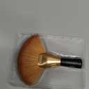 Docolor Fan Brush Finishing Powder Brush Multi-use Brush For Face and body Professional Makeup Brush for Salon Use Perfect For Spray Tan Powder Highlighting Blush Powder Bronzer Contour