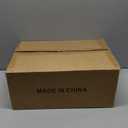 Garwarm 20" Caged Ceiling Fan With Light, Flush Mount Bladeless Fandelier With Remote, Small Low Profile for Bedroom, Kitchen, Dining Room, White Gold