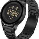 COSSINIGE Mens Digital Waterproof Military Watch for Men Black Dive Tactical Sports Minimalist Ultra-Thin Wrist Watch