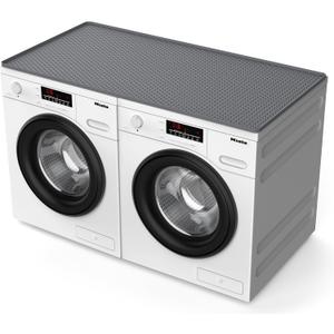 54" x 27.5" Washer and Dryer Covers for the TopWaterproof and non-slip Washing Machine CoverApplies to Kitchenlaundry room organizationWasher Dryer Countertop. (Gray)