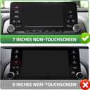 Wireless CarPlay & Android Auto Receiver SmartBox for 7-inch Non-Touchscreen Honda Accord 10th Carplay Interface Retrofit kit Decoder, Support Android Auto, Mirror Link, Reverse Camera, USB Drive, SWC