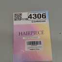 CJL HAIR 2PCs Small Cute Messy Bun Hair Piece for Thin Hair Women Mini Synthetic Curly Bun Scrunchies Updo Hairpieces Coffee Brown