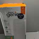 Diaper Genie Classic Diaper Pail Gift Set | Push-N-Lock Odor Control | Includes Starter Refill and Jumbo+ Refill | Holds up to 1,245 Newborn Diapers | Baby Registry Must-Have