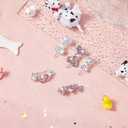 9 Pieces Dog Tiara Crown Hair Clips Pet Crystal Rhinestone Barrette Clips for Dog Puppy Ear Clear Doggie Crown Pet Grooming Hair Accessories for Pet Girl, 9 Styles(Vivid Style)