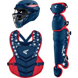 Easton | Black Magic 3.0 Youth Baseball Catcher Gear Set | Helmet, Chest Protector & Leg Guards | Multiple Sizes/Colors