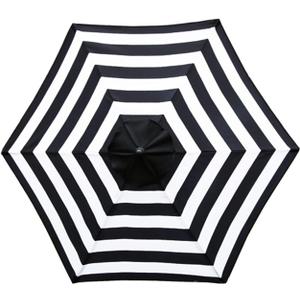 Sunnyglade 7.5ft Patio Umbrella Replacement Canopy Market Umbrella Top Outdoor Umbrella Canopy with 6 Ribs