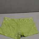 SweatyRocks Women's Sparkly Sequin Mini Shorts Low Rise Y2k Party Rave Booty Shorts Hot Pants Size S