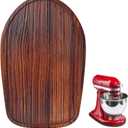 Stand Mixer Mat Compatible with Kitchenaid Bowl Lift 4.5-5 Qt Stand Mixer Kitchenaid Mixer Accessories, Appliance Sliders for Kitchen Appliance Wood Sliding Tray for Stand Mixer (Brown)