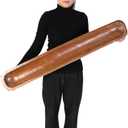 Athaliah Wooden Dough Bowl, 40 Inch Hand Carved Rustic Long Wood Dough Bowls for Decor, Vintage Decorative dough bowl for Table Centerpiece Dining Room Home Kitchen Decor (40 Inch-Brown)