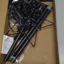 Christmas Tree Lights 340LED with Topper Star, IP67 Waterproof Remote Control Waterfall Lights with Pole, 16 Modes 3 Timers Dimmable Christmas Decorations for Outdoor Yard (Multicolored)