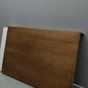 Hoolerry 1 PC Wire Rack Cover, 12 x 24 Inch, Wood Color, Solid Wood Construction, Effortless Installation, Shelf Liner for Pantry, Kitchen, Bathroom, Closet