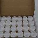 Homemory Rechargeable Tea Lights Flameless Candles with Remote Timer, Battery Operated LED Tealight Candles, USB Candles for Wedding Table Centerpiece Reception Banquet Christmas Halloween, 12-Pack (Warm White Light, Pack of 12)