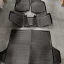 Binmotor- All Weather Floor Mats Cargo Liner Full Set for kia Sportage 2023-2025 (Only Gas Models), Heavy Duty Car Floor Liners for Sportage Accessories