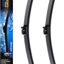 2 x OEM Quality Wiper Blades for Mercedes-Benz C300 2015-2021/C43 AMG 2017-2022/GLC 300 2016-2021, OE Genuine Style (22" + 22" Front Wiper Blades)