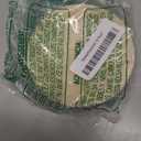 WORHE Marble Soap Dishes Natural Travertine Stone Sponge Holder for Bathroom Tub Shower Kitchen Sink, Handcraft Round Soap Case Trinket Plate Jewelry Tray Coaster for Home Decor Color Beige (WH046)