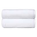 2 Towels White 54"×30"