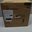 EUHOMY Ice Maker Machine, Light Grey