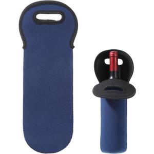 Wine Tote Bag Wine Bottle Carrier Neoprene Wine-Bottle Carry Tote Portable Single Wines Bottles Travel Protector Bags Wine-Sleeves for Travel Insulated Wines Bag for Beer Water Bottles