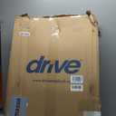 Drive Medical R728BL Foldable Rollator Walker with Seat, Blue
