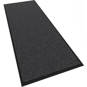 Front Door Mat, 72" x 36" Heavy Duty Indoor Outdoor Doormat, Non-Slip Welcome Mats for Entryway, Rubber Backing Low Profile Commercial Door Mats