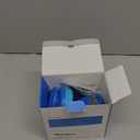 Kids Bluetooth 6.0 Headphones with LED Light, 85Hours Playtimes, Type-C Fast Charging, 85/94dB Volume Limited, Comfort Wireless Headphones with Built-in Mic, Wired & TF Card Mode, Blue