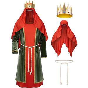 TOKYO REVENGERS Adult 3 Wise Men Costume Biblical Nativity Costume Three Kings Costume For Men Accessories Set