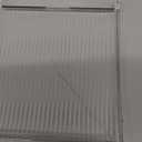 Hamiledyi 2Pcs No Mess Bird Feeder Automatic Bird Cage Feeder Transparent Acrylic Parrot Seed Food Container with Perch for Parakeet Finch Lovebirds Budgies Canary