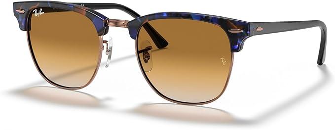Ray-Ban RB3016 Clubmaster Classic Square Sunglasses for Men for Women