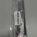 2 Pack 7 1/2 Inch 192 mm Knurled Cabinet Handles Cabinet Pulls Aluminum Handles Pulls Gold and Black Oxidation Finish with Diamond Pattern 8.6" Length (7.5" Hole Center)