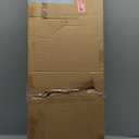 3PCS Matte Black Front Bumper Lip Chin Spoiler Splitter Diffuser Protector Body Kit with Adjustable 10"-13" Red Support Rod Compatible with 2018-2022 Ford Mustang Ecoboost GT V8