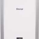 Rinnai RX199iN Condensing Smart Sense Natural Gas or Propane Tankless Water Heater, Indoor or Outdoor Water Heater, Up to 11.1 GPM, 199,000 BTU