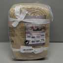 Maxuni 3-Pack Storage Baskets for Organizing | Woven Shelf Toy Basket | Rope Baskets for Gifts Empty | Closet Organizer Bins with Handles | Cube Decorative Box | 11.8×7.8×5.1” | Brown