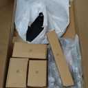 Delta Modern 14 Series Round Rain Shower System Faucet Set, Rainfall Matte Black Shower Head and Handle Set, Valve Trim Kit, 10 Inch, Matte Black 342702-BL