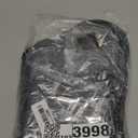 DII Basic Terry Collection 100% Cotton Quilted, Oven Mitt, Black, 2 Piece