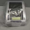 Fishboy Talking ATM Piggy Bank for Kids with Dual Debit Cards, Power-Off Memory, Auto-Opening Drawer for Real Money for Boys, Onekey Shutdown, Bill Feeder, Coin Recognition, Balance Calculator Machine (Black/Silver)