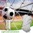 Soccer Net, Replacement Football Net Sports Soccer Goal Post Net Replacement for Sports Match Training, 24X8FT
