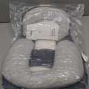 Baby Lounger Pillow for Infant Support Cushion Reflux Breastfeeding Pillow, Bottle Feeding, Tummy Time, Adjustable Baby Wedge Lounger Pillow for Reducing Spit-Up