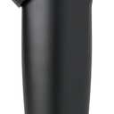 Owala FreeSip Sway Insulated Stainless Steel Water Bottle with Two-Way Spout, Built-In Straw and Bucket Handle, Made for Travel, School, and Sports, 30oz, BPA Free, Leak Proof, Very, Very Dark