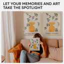 Homeforia 14x17 Gold Picture Frame, High-End Metal, 11x14 Mat, Glass