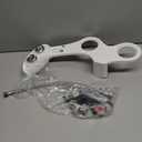 LUXE Bidet NEO 120 - Single Nozzle, Self-Cleaning, Non-Electric Bidet Attachment for Toilet Seat, Adjustable Water Pressure, Rear Wash (White)