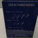 Gifts for Dad Mom Men Women Christmas Mothers Day, Fathers Day, Air Compression Massager with Heat for Foot, Leg, Calf, Thigh, Knee, Helpful for Varicose Veins, Muscle Fatigue, Cramps, Swelling, Edema (Navy Black)