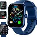 Smart Watch for Men Women(Answer/Make Call), 1.96" HD Smartwatch 2025 Fitness Watch with 110+ Sport Modes/Heart Rate/Sleep Monitor/Pedometer, IP68 Waterproof Fitness Activity Tracker for Android iOS
