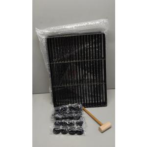 12 Panels Small Animal Playpen,Pet Playpen with Waterproof Mat,C&C Cage for Guinea Pigs,Puppy Play Pen,Bunny Playpen,Indoor Outdoor Portable Metal Wire Yard Fence