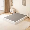7 Inch Box Spring for Queen Bed Base, 3000lbs Heavy Duty Queen Size Box Spring Metal Mattress Foundation, Easy Assembly, Noise Free