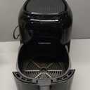 Chefman Air Fryer  4 QT Compact Airfryer for Quick & Easy Meals in Minutes, Features Hi-Fry Technology for Extra Crisp, Touchscreen Controls with 4 Presets, Nonstick & Dishwasher Safe Basket - Black