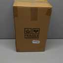 2 Gallon Glass Drink Dispenser with Stand, Stainless Steel Leakproof Spigot and Lid, Glass Drink Dispensers for Parties, Water Beverage Dispenser