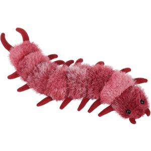 Apricot Lamb Insect Toys Plush Devil Centipede Stuffed Animal Soft Cuddly Perfect for Kids (Red)