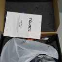 TOLOCO Massage Gun, Deep Tissue Back Massage for Athletes for Pain Relief, Percussion Massager with 10 Massages Heads & Silent Brushless Motor, Valentines Day Gifts for Him Her, Black