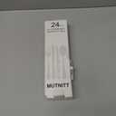 24 Pcs Silverware Set with Steak Knives Service for 4,Stainless Steel Flatware Set,Mirror Polished Cutlery Utensil Set,Home Kitchen Eating Tableware Set,Include Fork Knife Spoon Set,Dishwasher Safe (24 Pieces, Silver)